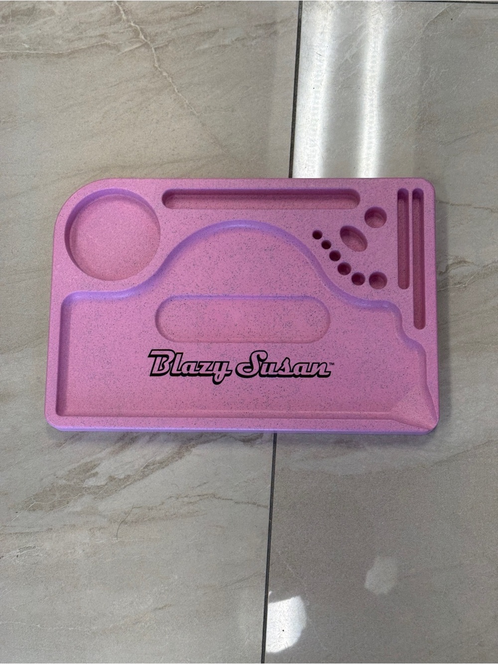 Blazy Susan Tray - Pink